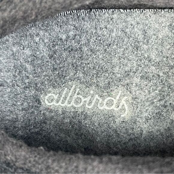 ALLBIRDS Wool Runners women's dark grey comfortable flexible sneaker shoe, sz 9 - Picture 3 of 11